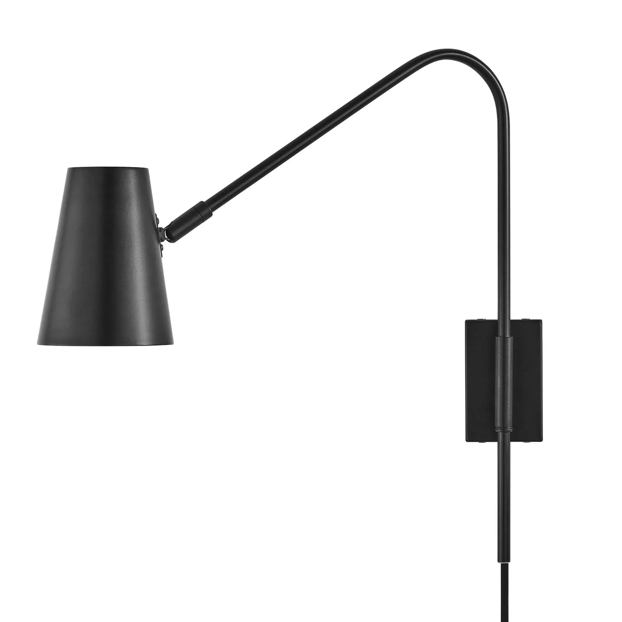 Faye Metal Wall Sconce in Satin Brass - From Where Finds - 