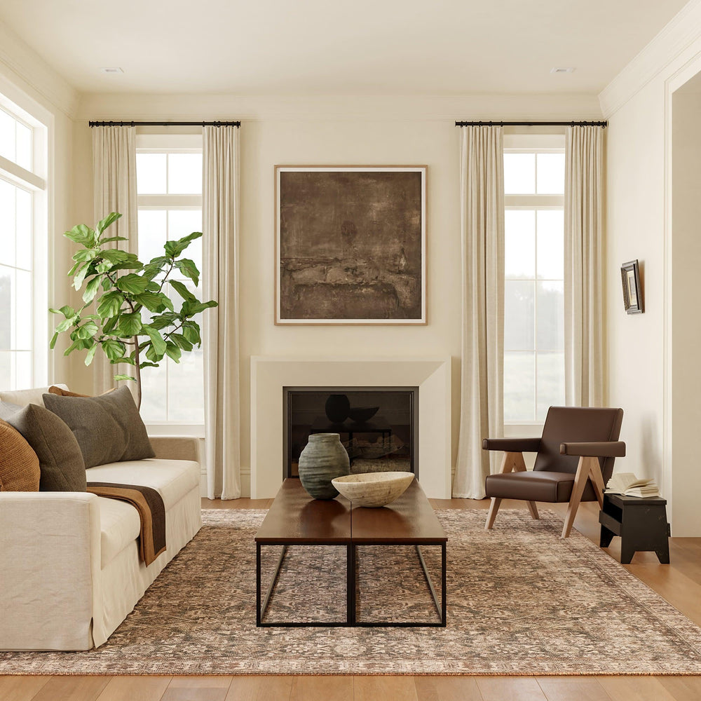 Fair Hills Antiqued Jute-Blend Rug