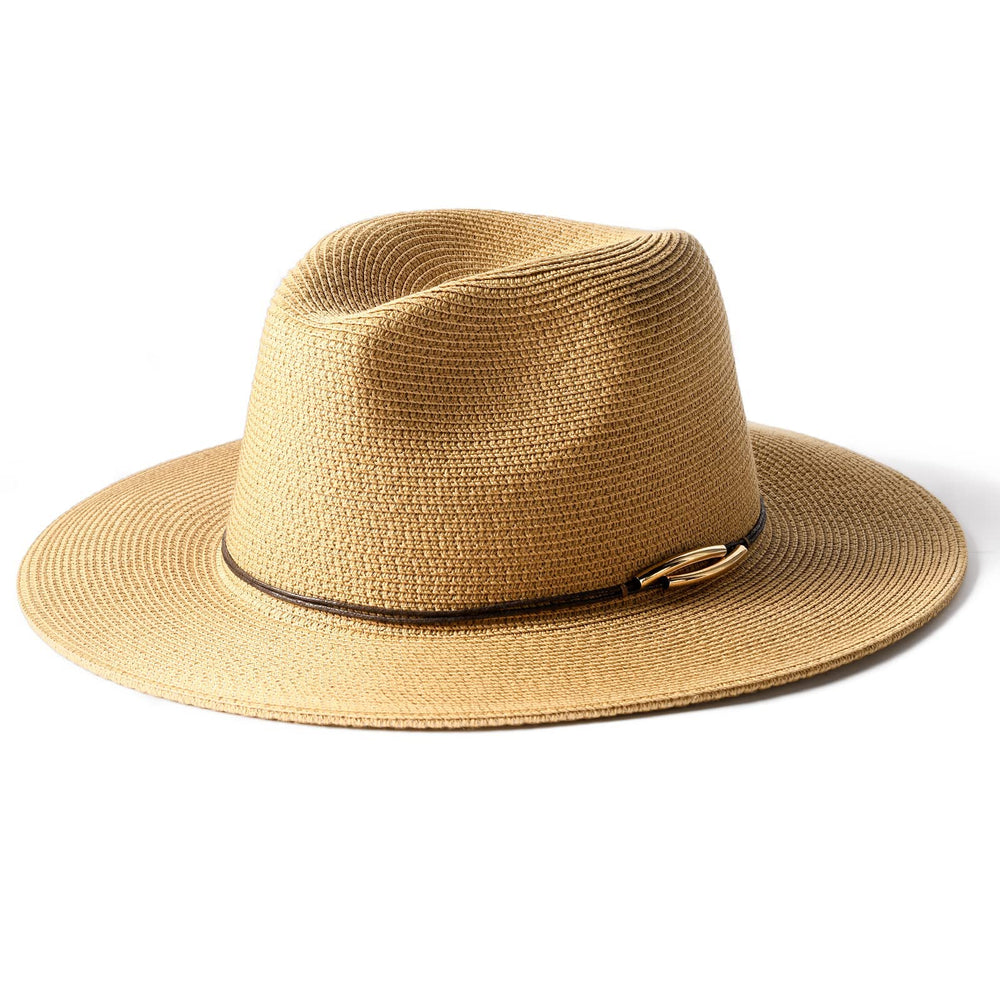 Fedora Straw Beach Hat - From Where - 