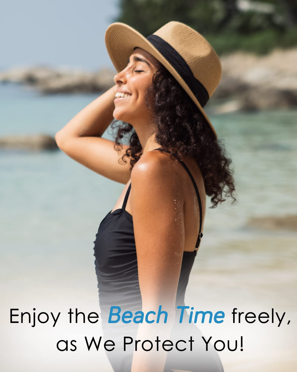 Fedora Straw Beach Hat - From Where - 