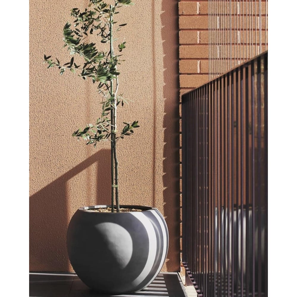 Fiberstone Modern Sphere Planter - From Where - 