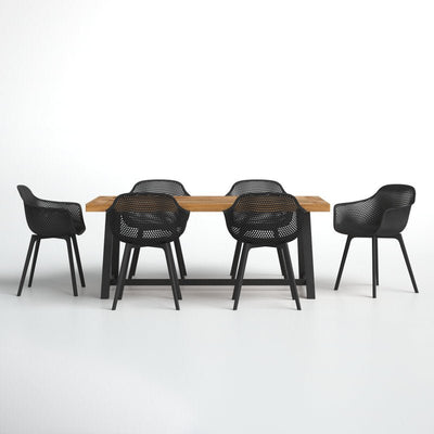 6-Person Acacia Patio Dining Set