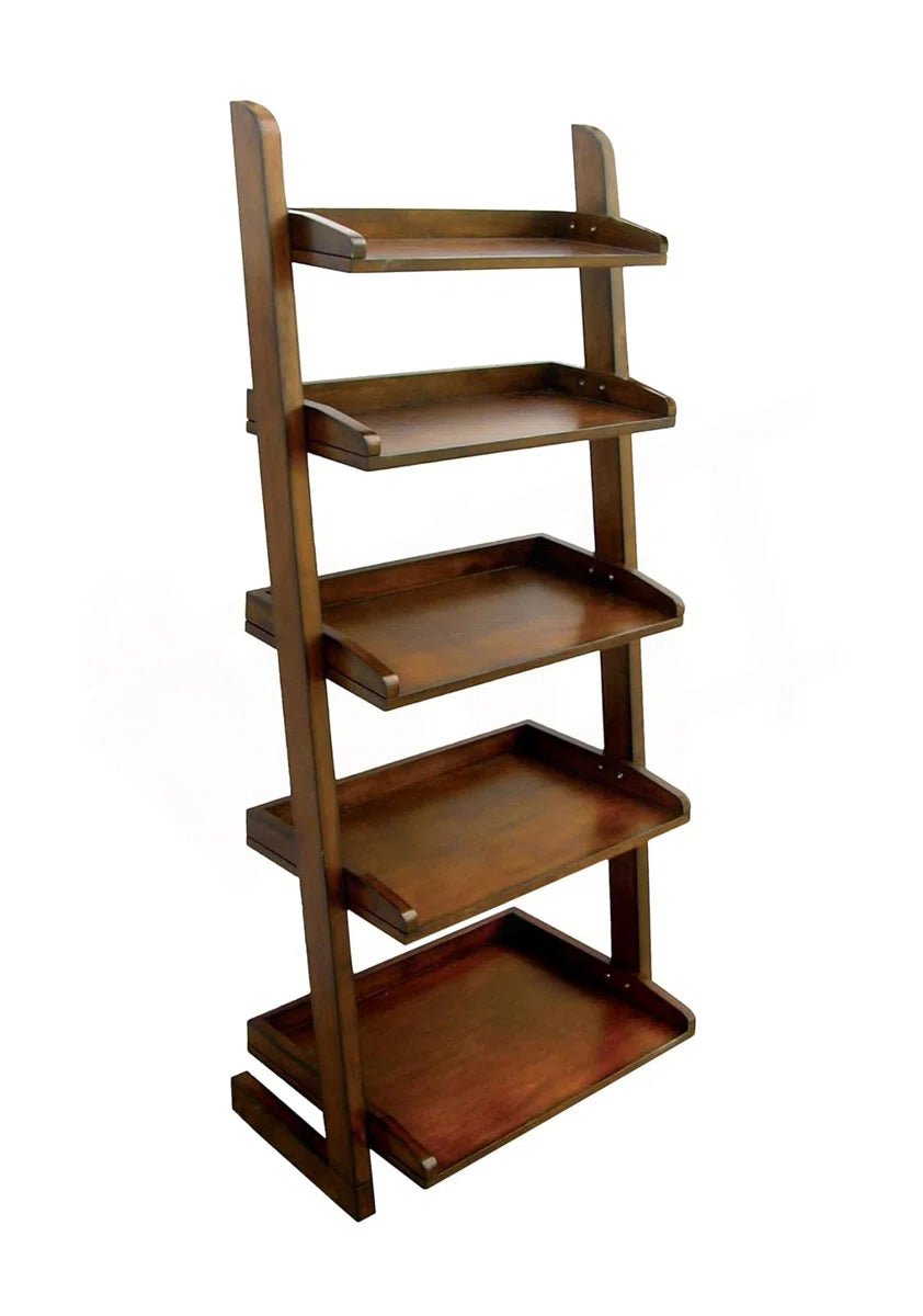 Five - Shelf Ladder Bookcase - From Where - 