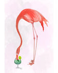 "Flamingo And Cocktail 2" by Fab Funky - From Where - 
