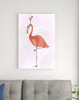 "Flamingo And Cocktail 3" by Fab Funky - From Where - 