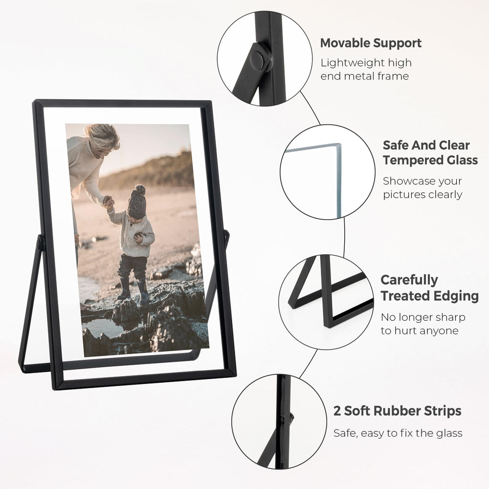 Floating Picture Easel Frame - From Where - 
