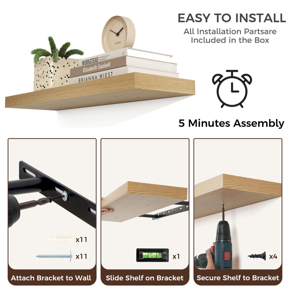 Floating Shelves for Wall - From Where - 