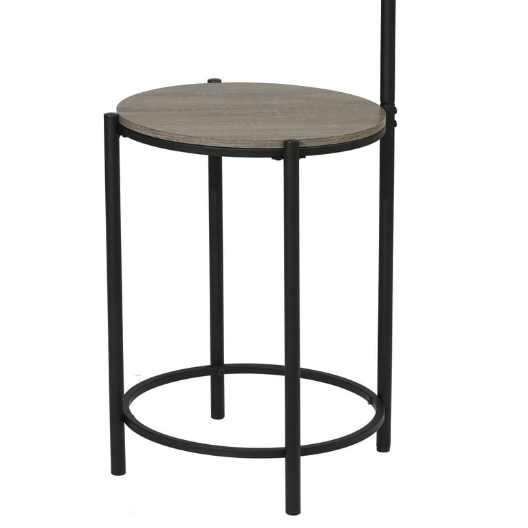 Floor Lamp with Faux Wood Table - From Where - 