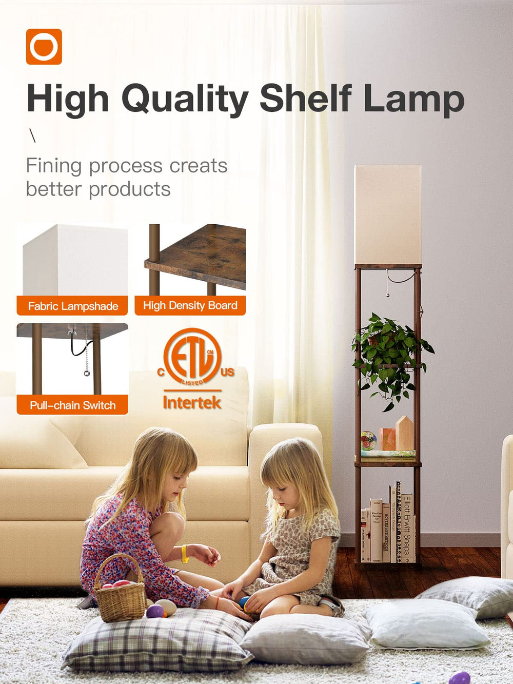 Floor Lamp with Shelves - From Where - 