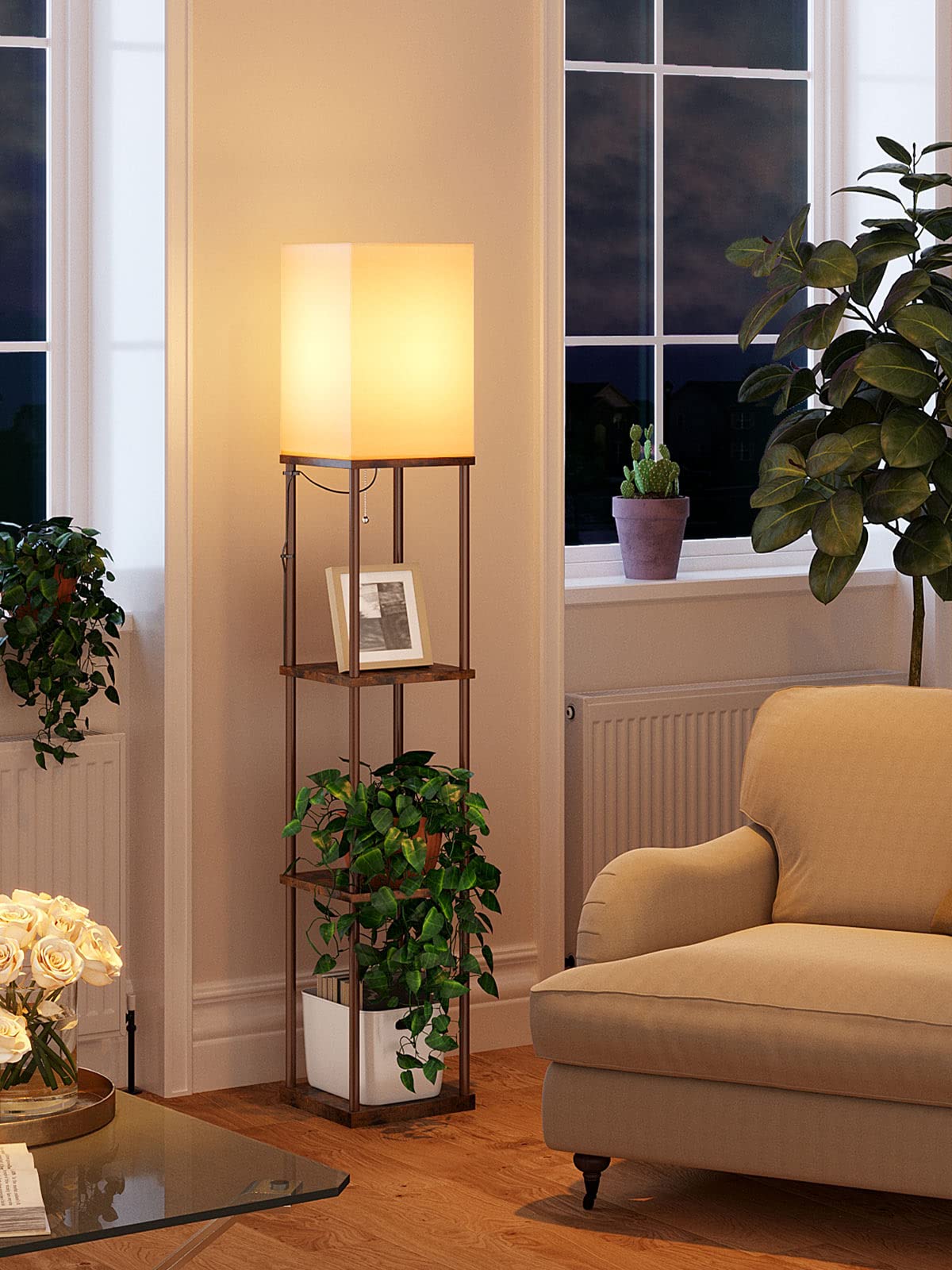 Floor Lamp with Shelves - From Where - 