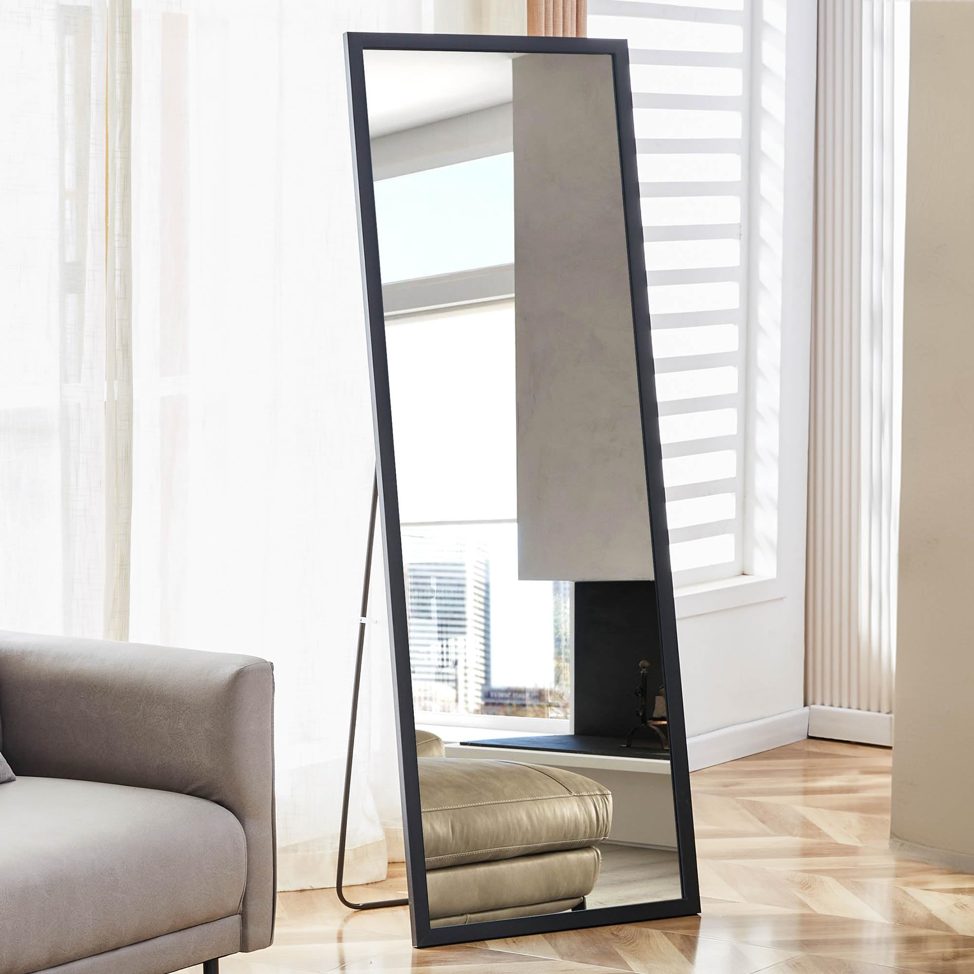 Floor Standing Full Length Mirror - From Where - 