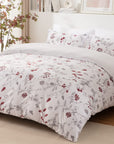 Floral Duvet Cover Set - From Where - 