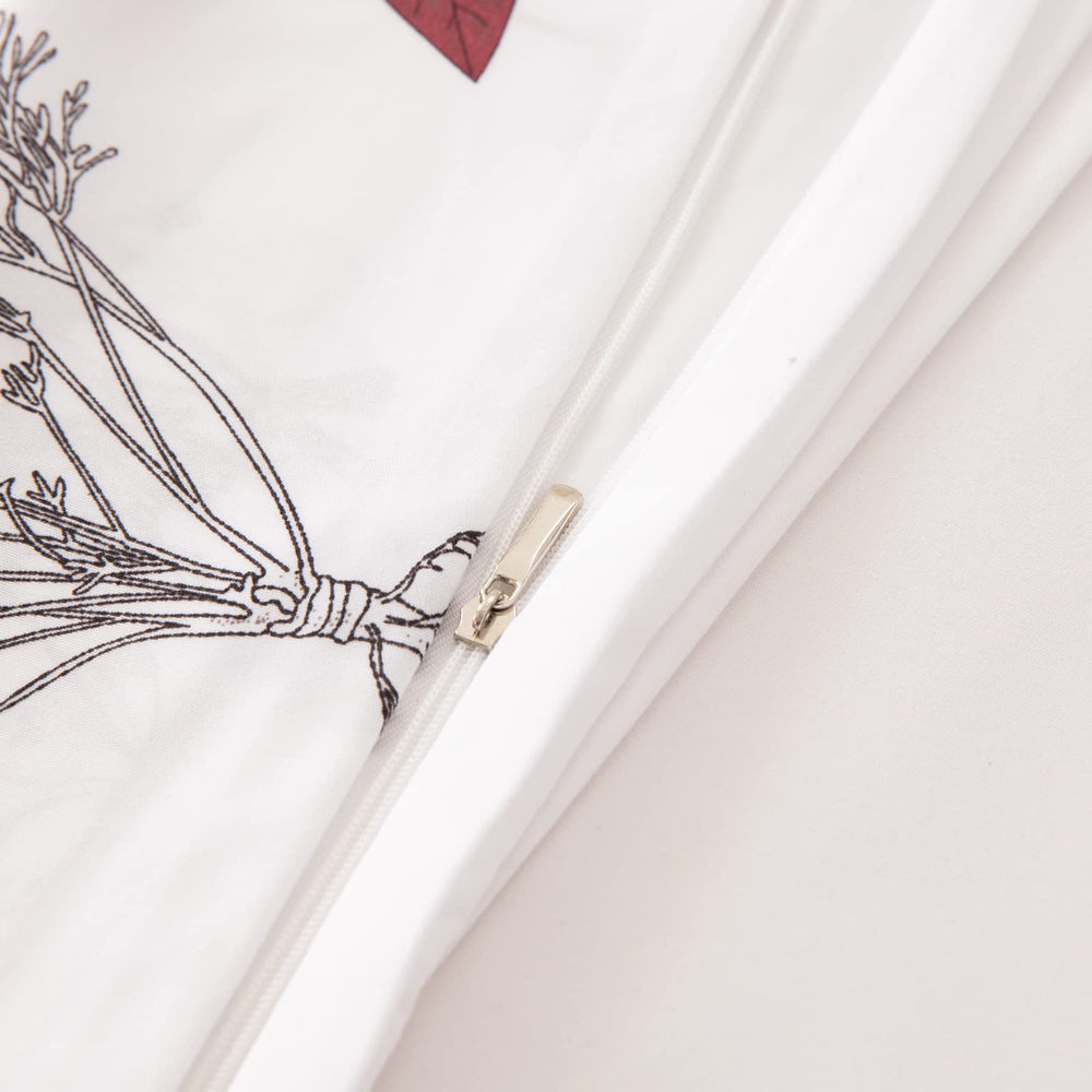 Floral Duvet Cover Set - From Where - 