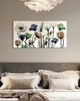 Floral Landscape Frameless Graphic Wall Art - From Where - 