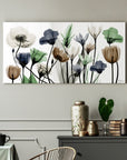 Floral Landscape Frameless Graphic Wall Art - From Where - 