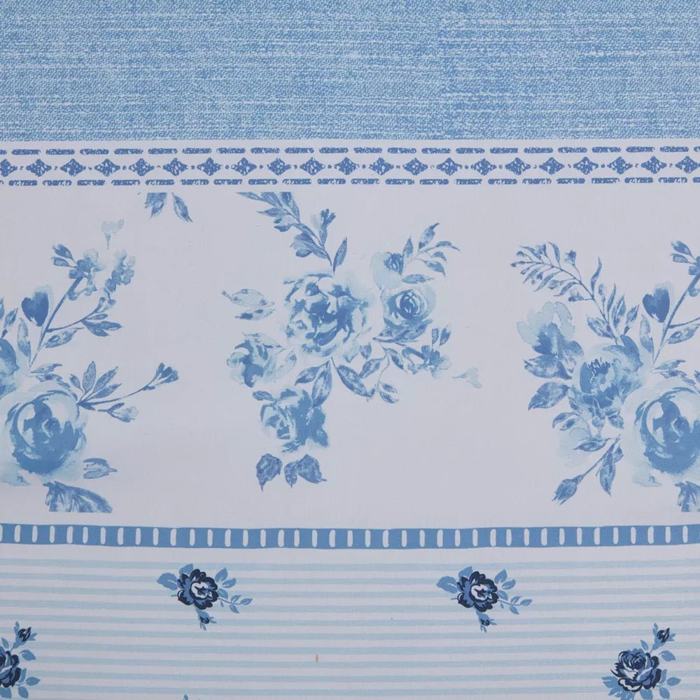 Floral Striped Comforter Set - From Where - 