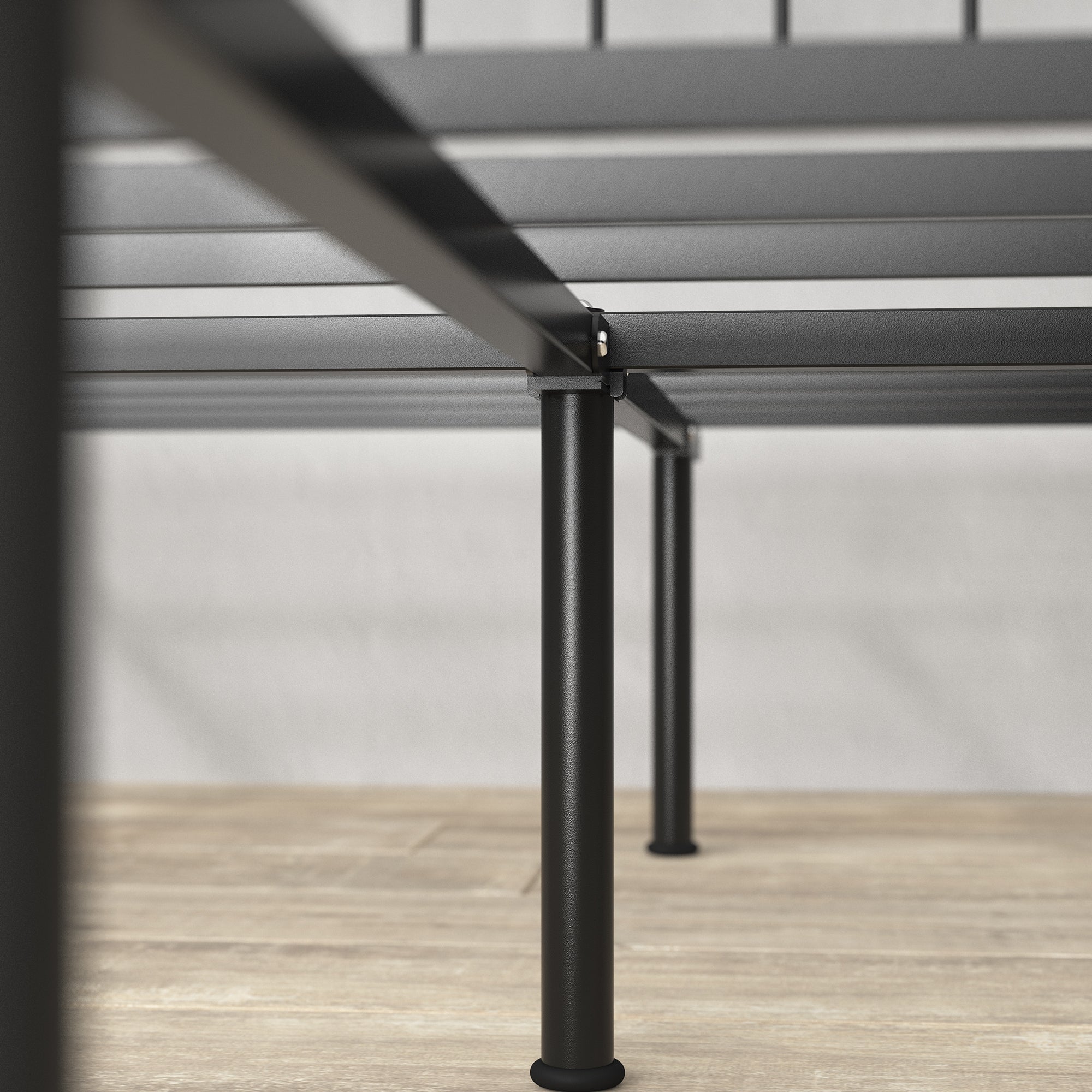 Florence Metal Platform Bed Frame - From Where Finds - 
