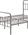 Florence Metal Platform Bed Frame - From Where Finds - 