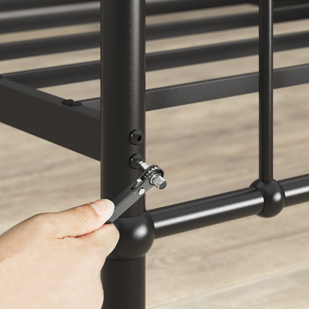 Florence Metal Platform Bed Frame - From Where Finds - 