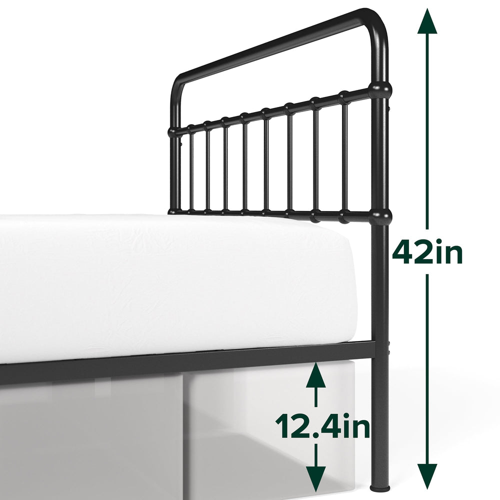 Florence Metal Platform Bed Frame - From Where Finds - 
