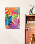 Flowers On Glass I - Canvas Print - From Where - 