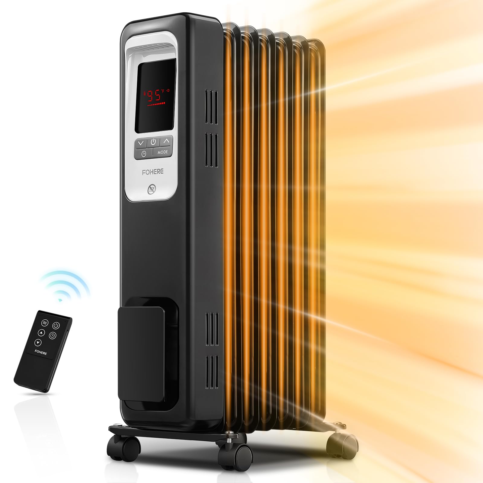 FOHERE Oil Filled Radiator Heater - From Where - 