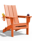 Folding Adirondack Chair with Cup Holder - From Where - 