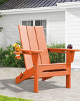 Folding Adirondack Chair with Cup Holder - From Where - 