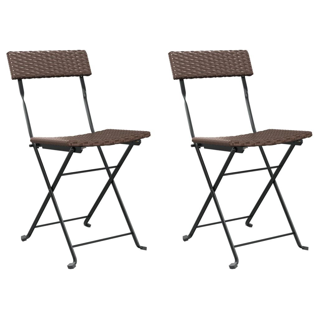 Folding Bistro Chairs (Set of 2) - From Where - 