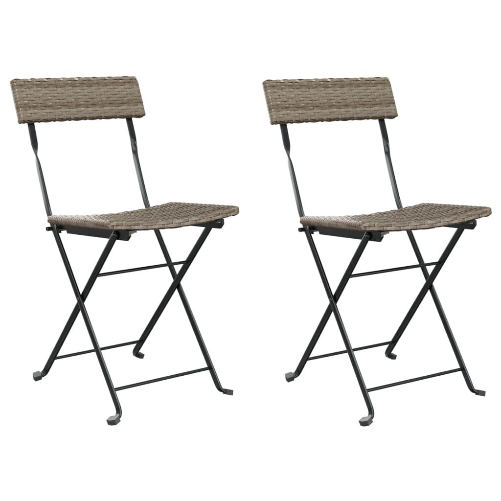 Folding Bistro Chairs (Set of 2) - From Where - 