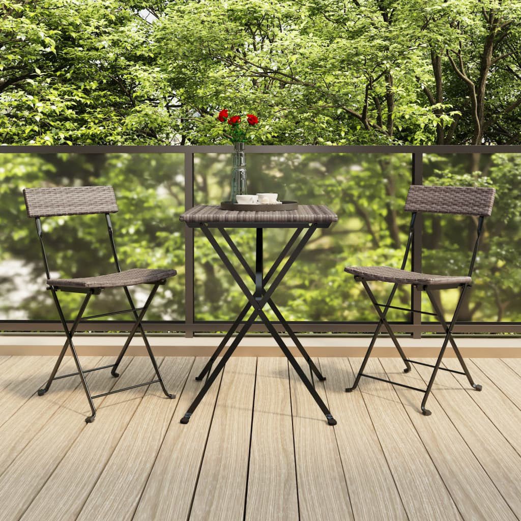 Folding Bistro Chairs (Set of 2) - From Where - 
