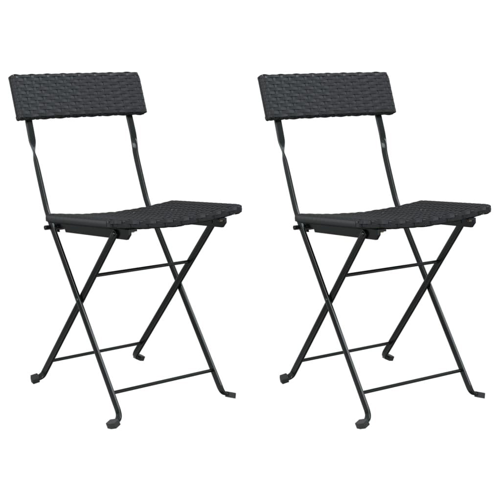Folding Bistro Chairs (Set of 2) - From Where - 