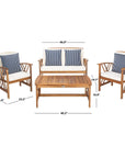 Fontana 4 - Piece Outdoor Set - From Where - 