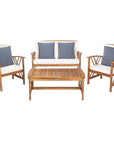 Fontana 4 - Piece Outdoor Set - From Where - 