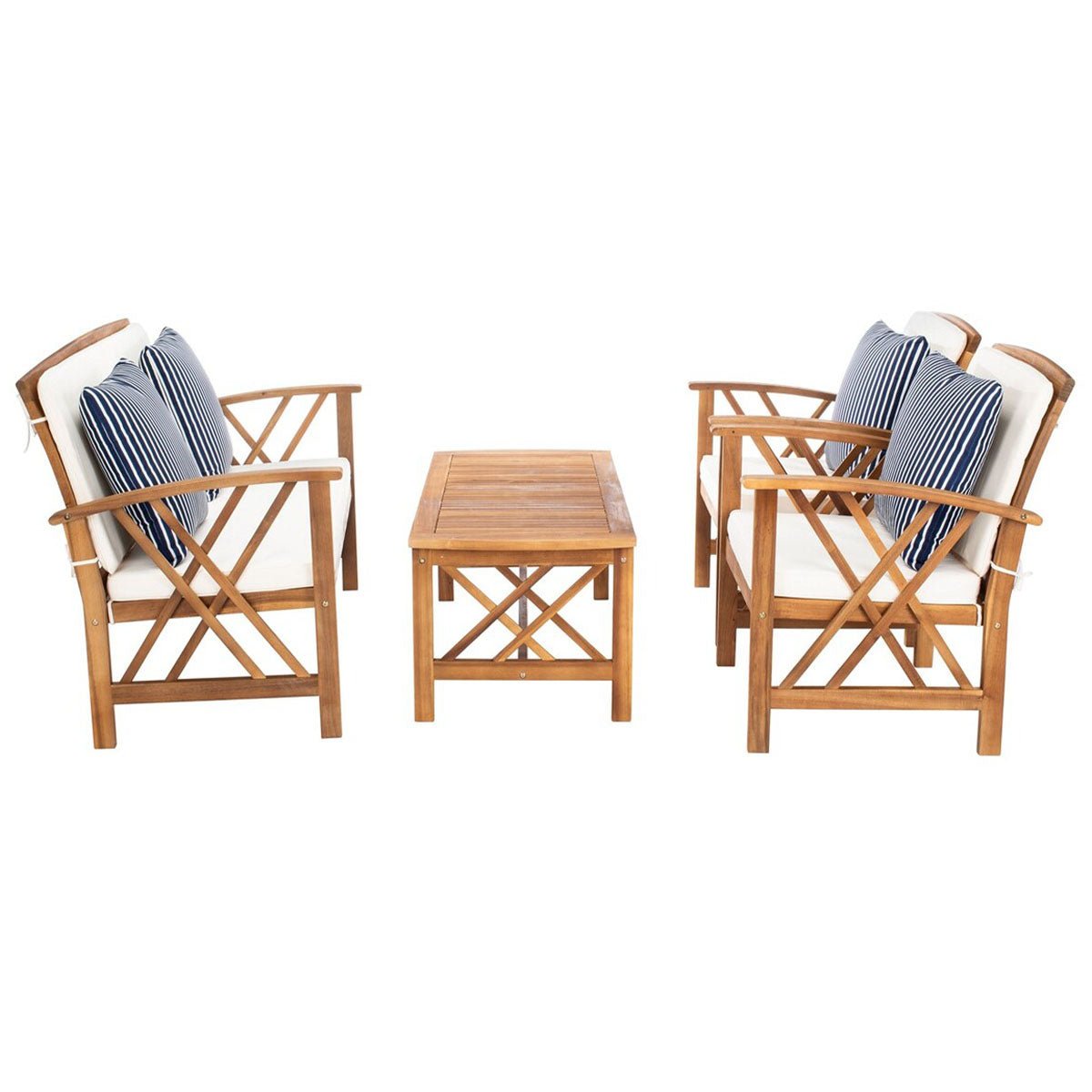 Fontana 4 - Piece Outdoor Set - From Where - 