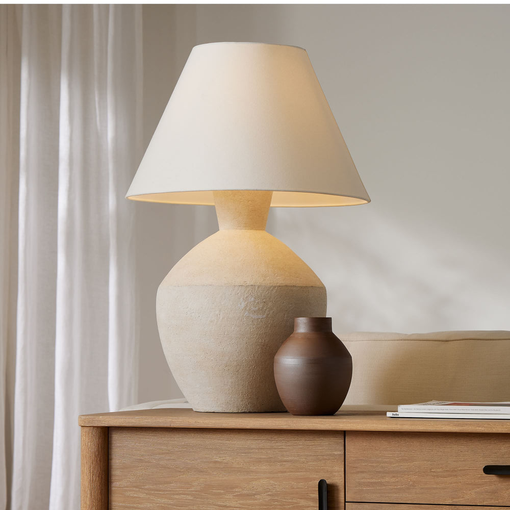 Form Studies Ceramic Table Lamp (24"–36") - From Where Finds - 