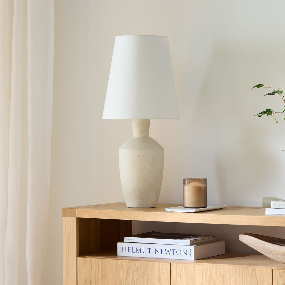 Form Studies Ceramic Table Lamp (24"–36") - From Where Finds - 