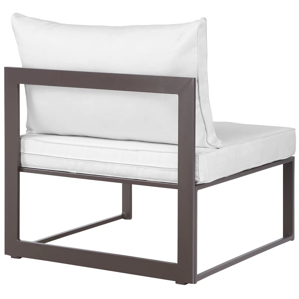 Fortuna Aluminum Patio Armless Chair - From Where - 