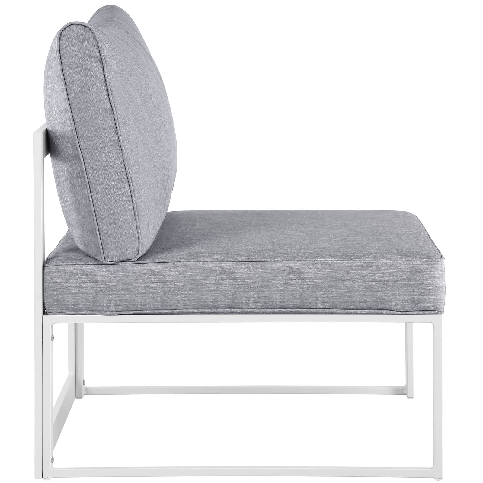 Fortuna Armless Outdoor Patio Chair - From Where Finds - 
