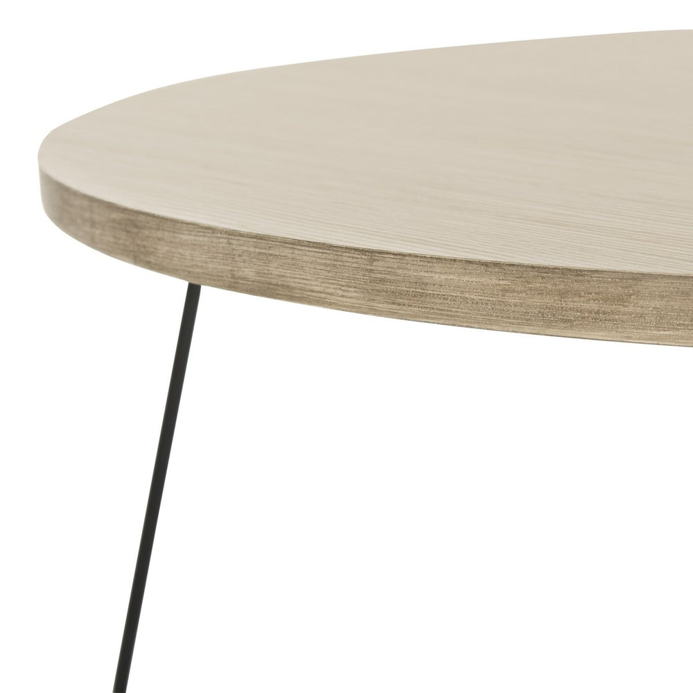 Mae Retro Mid Century Wood Coffee Table