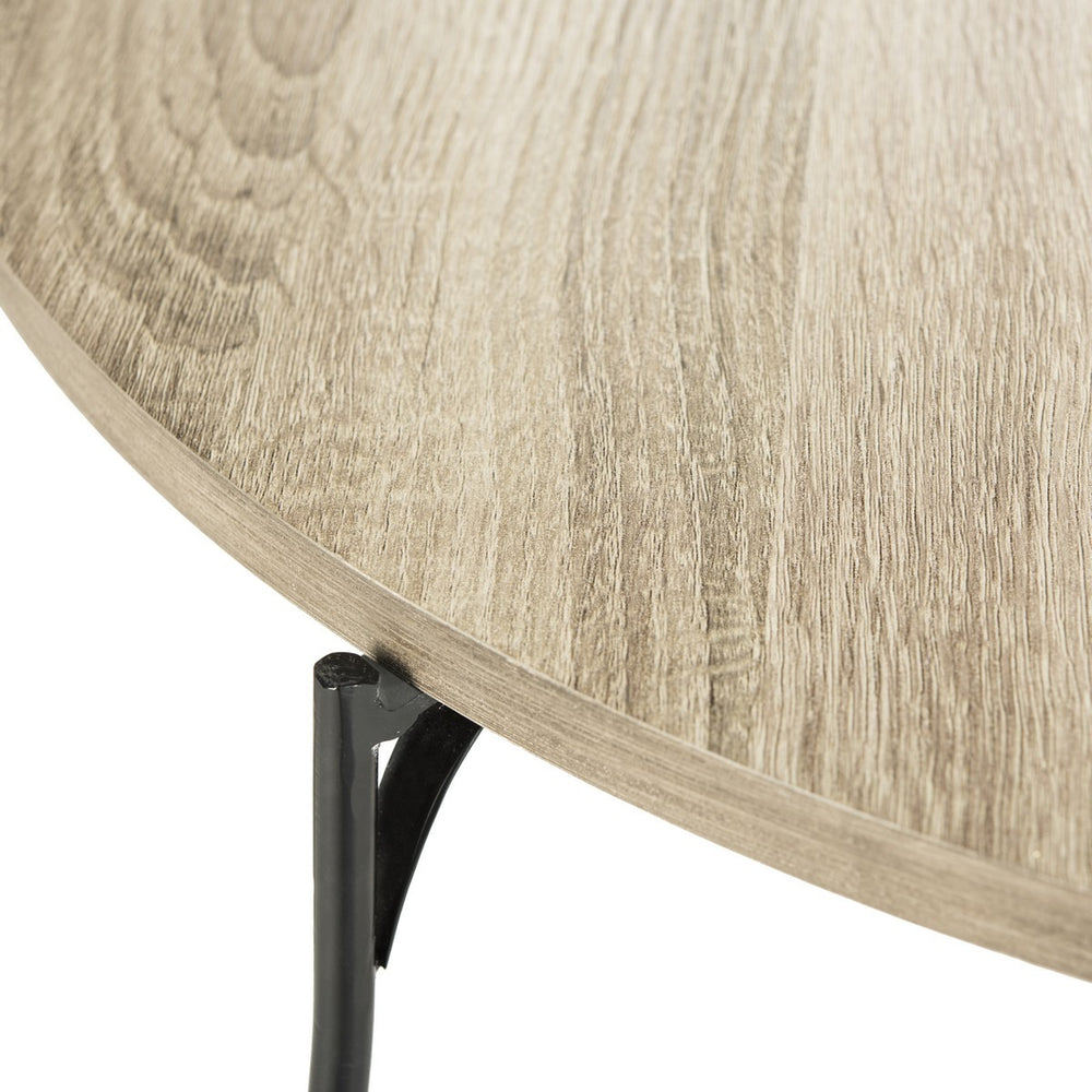 Mae Retro Mid Century Wood Coffee Table