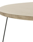 Mae Retro Mid Century Wood Coffee Table