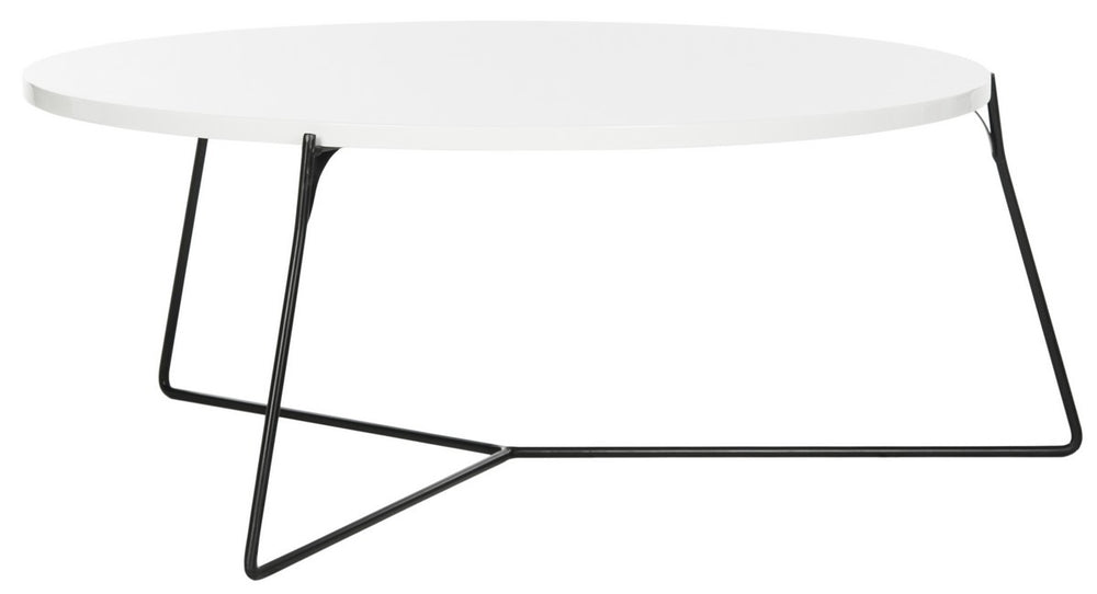 Mae Retro Mid Century Wood Coffee Table