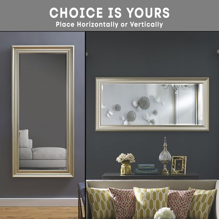Framed Floor Length Standing Mirror - From Where - 