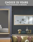 Framed Floor Length Standing Mirror - From Where - 