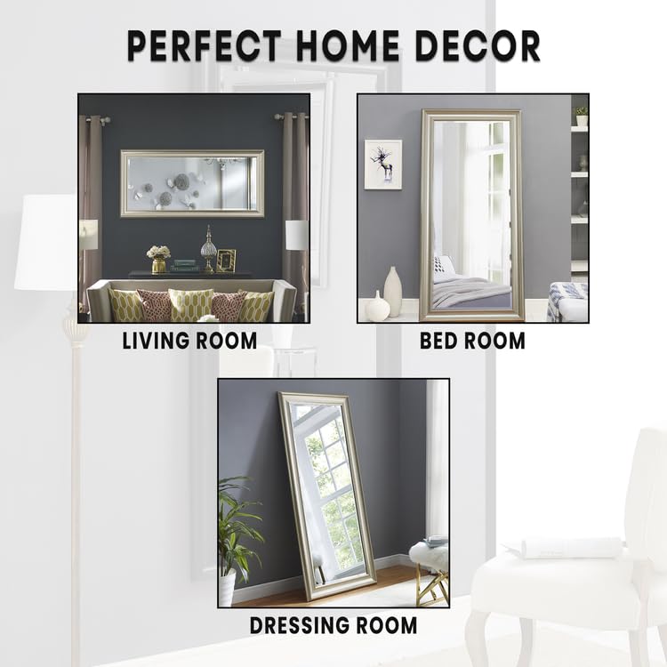 Framed Floor Length Standing Mirror - From Where - 