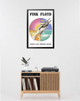 Framed Pink Floyd Print Poster - From Where - 