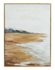 Framed Shore Canvas Wall Art - From Where - 