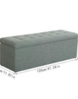 Frances Storage Stool - From Where - 