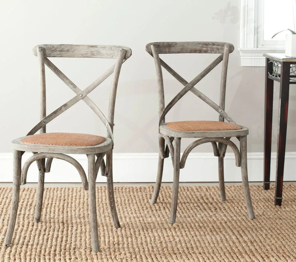 Franklin 18" X Back Chair (Set of 2) - From Where Finds - 